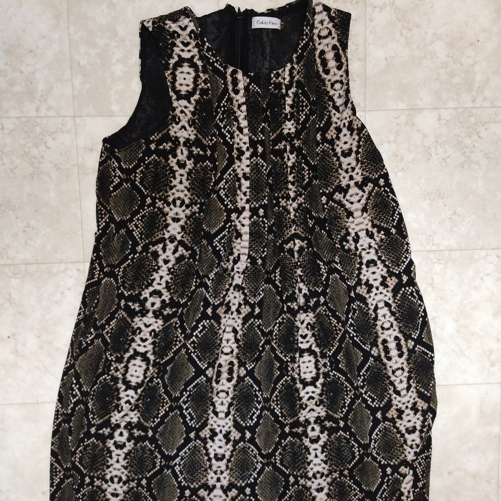Calvin Klein snake print dress - Picture 3 of 5